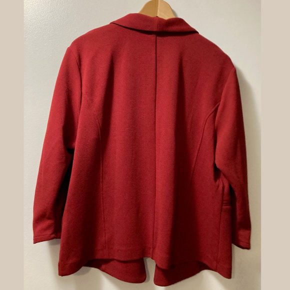 Beautiful Red Blazer - Picture 2 of 4